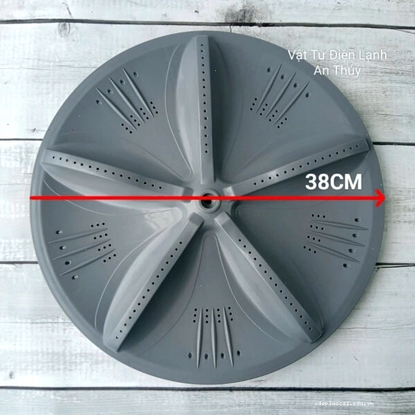 Mâm máy giặt Sanyo kích thước 38cm màu xám hàng hãng