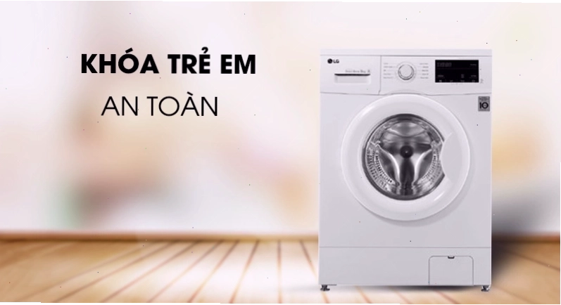 Màn hình máy giặt LG hiển thị thời gian kết thúc hẹn giờ