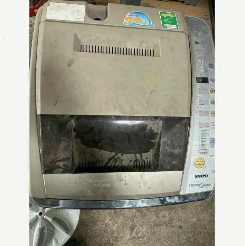 Mặt nạ và mặt phím máy giặt Sanyo Aqua