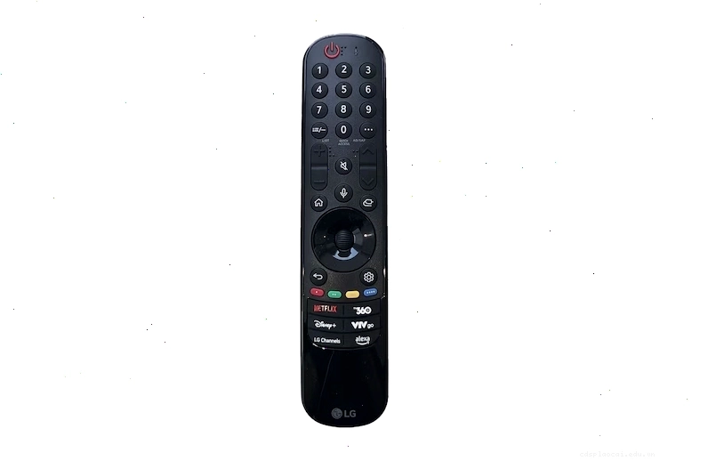 Mặt trước của Điều khiển Magic cho ti vi LG MR24GA