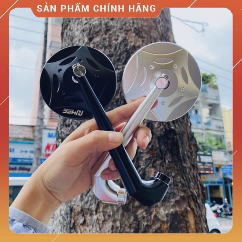 Mẫu gương chiếu hậu H2C tròn phong cách