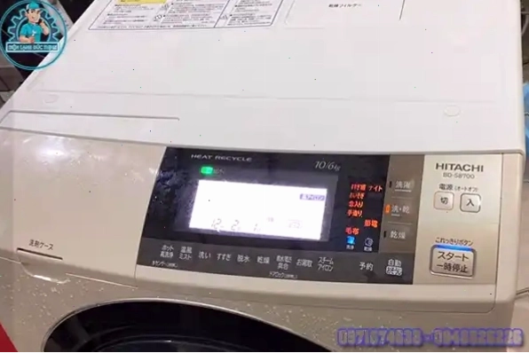 Máy giặt Hitachi báo lỗi Fc