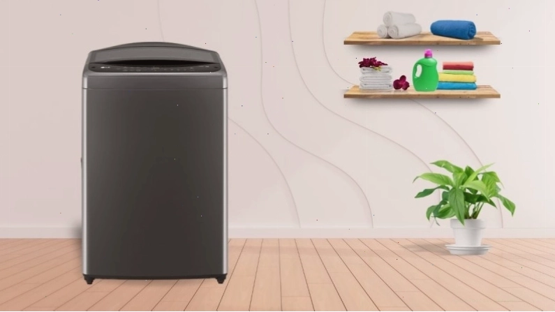 Máy giặt LG lồng đứng 18kg với thiết kế hiện đại