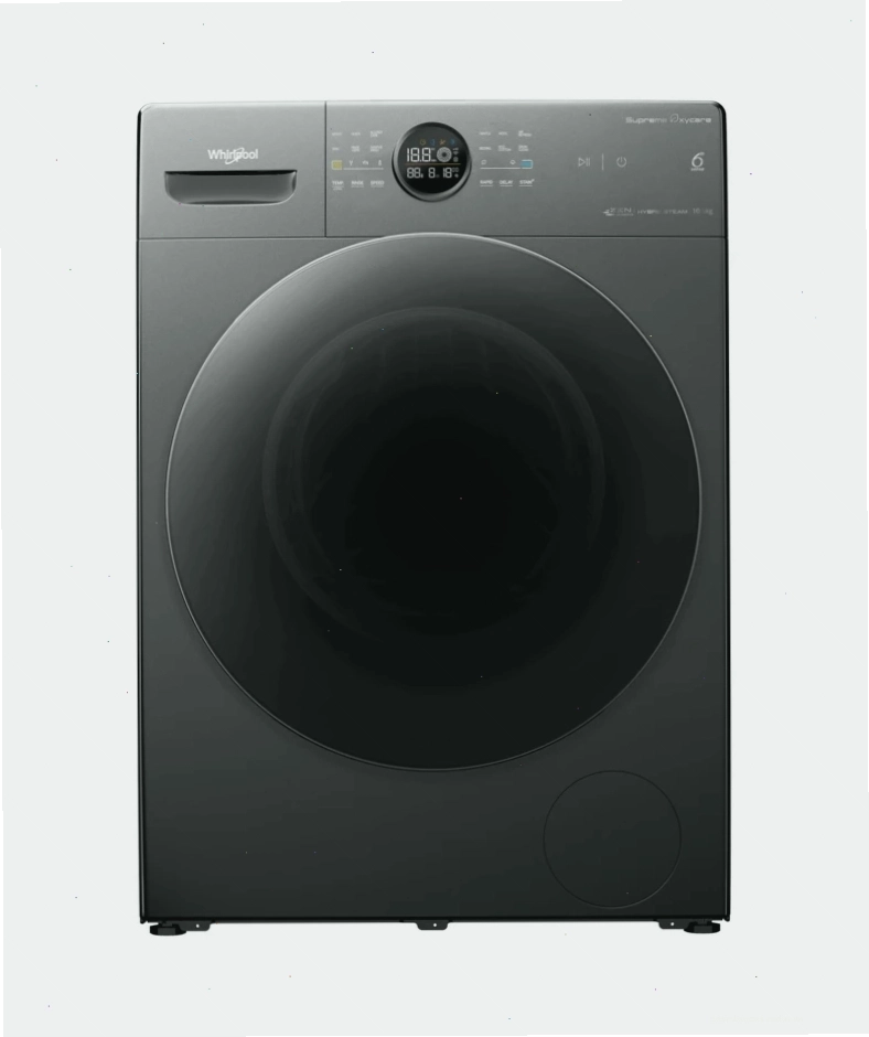 Máy Giặt Whirlpool Supreme OxyCare Inverter 10.5 kg FWMD10502FG với thiết kế cửa kính hiện đại