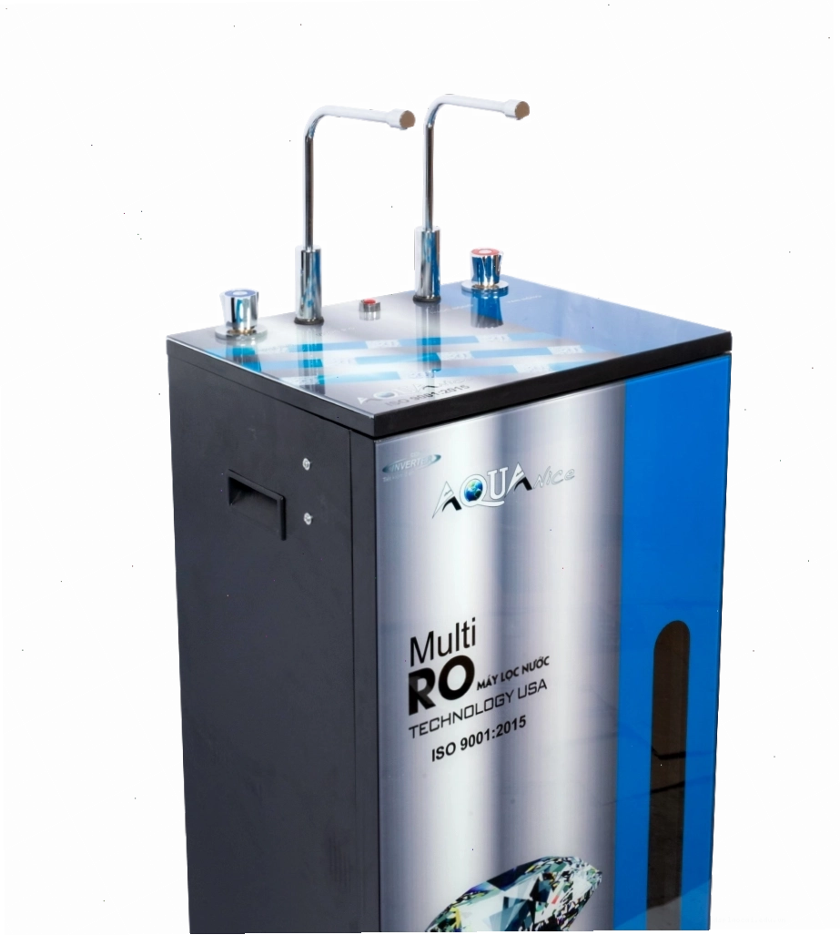 Máy lọc nước Aqua với thiết kế nhỏ gọn, phù hợp với tủ lạnh
