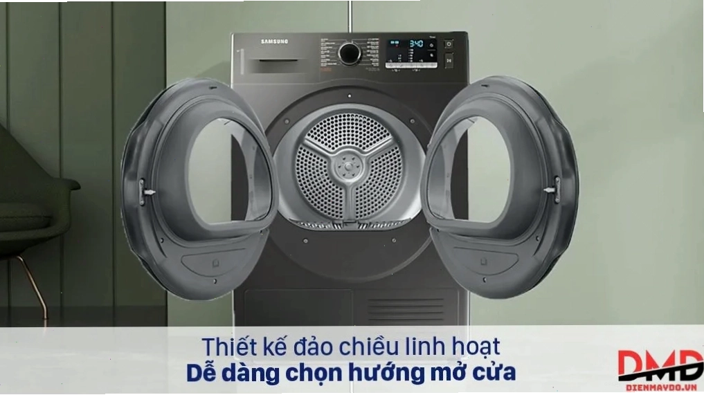 Máy sấy quần áo Samsung có lồng sấy tiện lợi