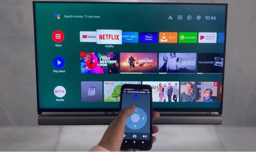Mở tivi Samsung bằng cổng hồng ngoại trên điện thoại