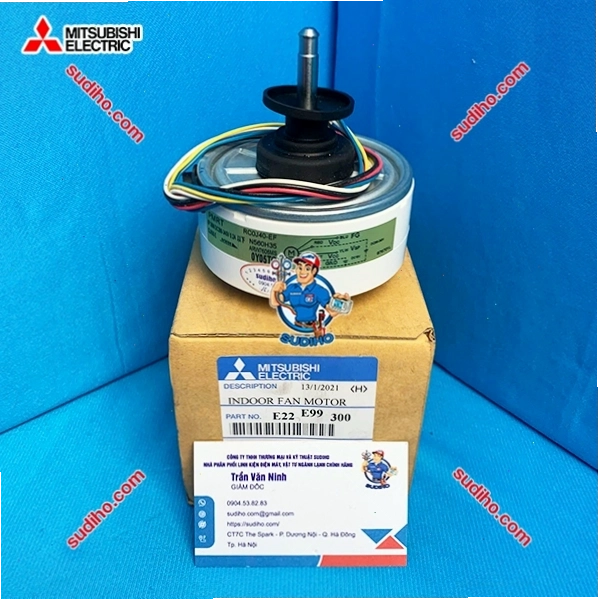 Mô tơ dàn lạnh điều hòa Mitsubishi Electric MS-G10VC-D1