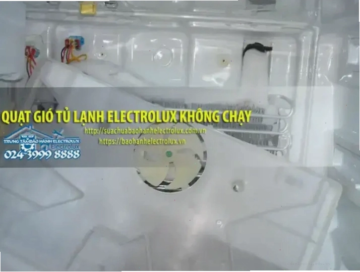Motor quạt gió tủ lạnh Electrolux không chạy gây ảnh hưởng đến khả năng làm mát