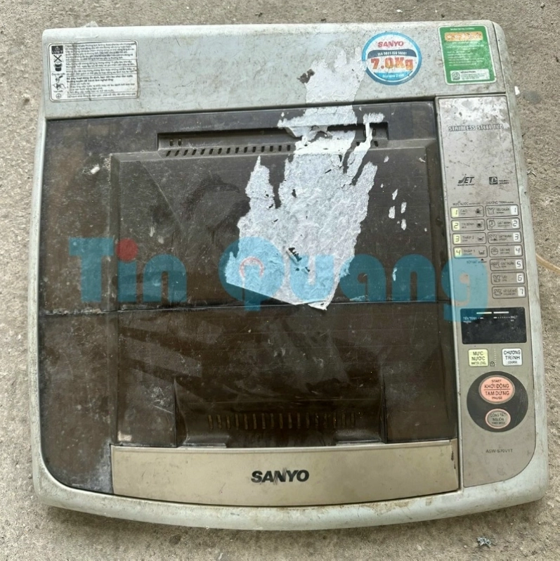 Nắp máy giặt Aqua Sanyo ASW-S70V1T tháo máy