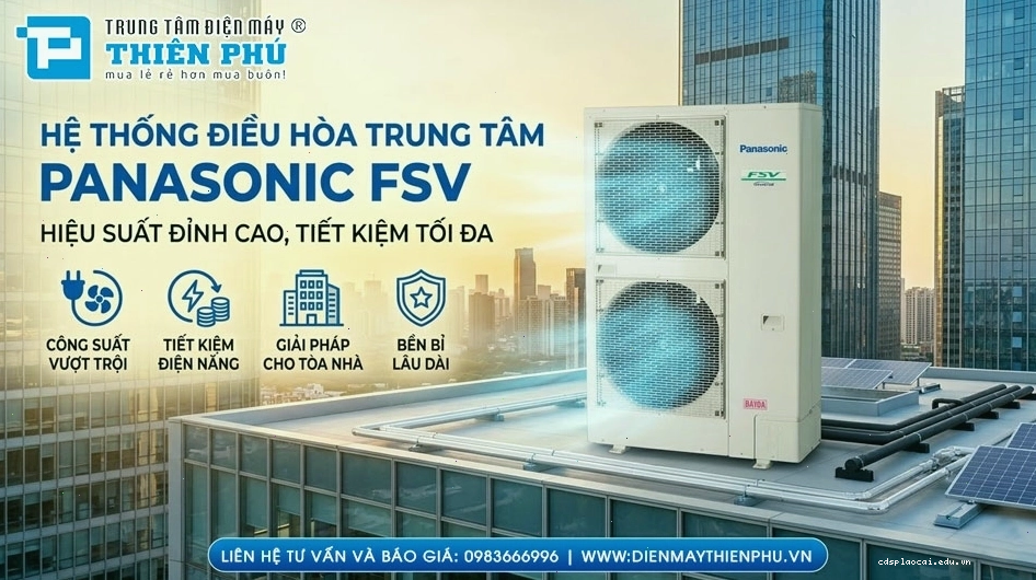 Những lợi ích thực tế khi sử dụng dàn bay hơi Panasonic
