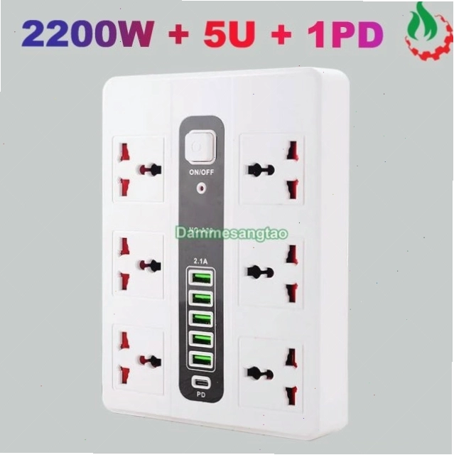 Ổ cắm điện đa năng tích hợp USB, ổ cắm điện tủ lạnh Hitachi