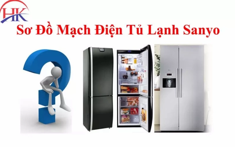 Ổ cắm điện tủ lạnh Sanyo: Lựa chọn, thay thế và báo giá chính hãng