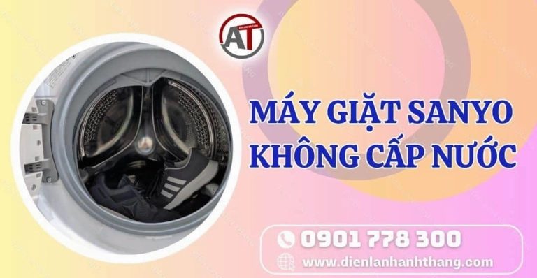 Ống cấp nước máy giặt Sanyo: Hướng dẫn chọn và thay thế chi tiết