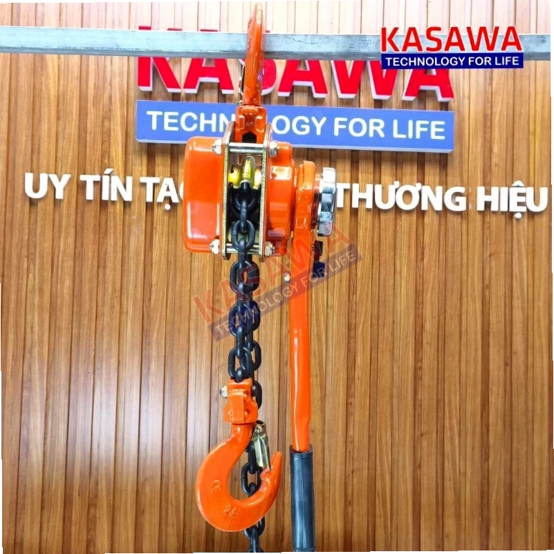 Pa lăng xích kéo tay Kawasaki phiên bản tiêu chuẩn với nhiều mức tải trọng