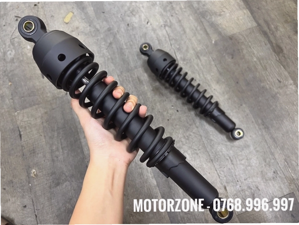 Phuộc Ranger 360mm lắp trên xe Kawasaki W175