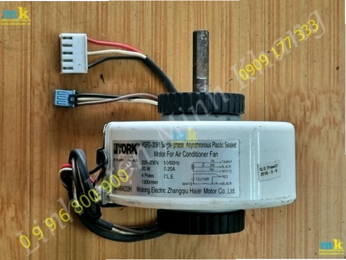 Quạt dàn lạnh Aqua AC220V SP1681 cho điều hòa Sanyo Aqua
