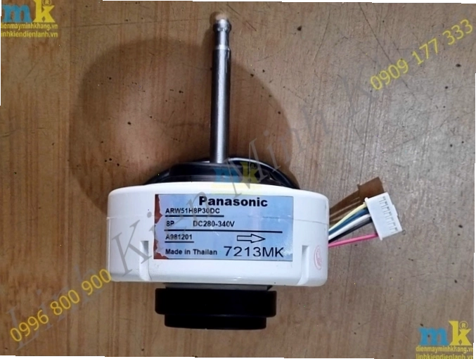 Quạt dàn lạnh điều hòa Panasonic 5 dây loại DC 30W và 40W