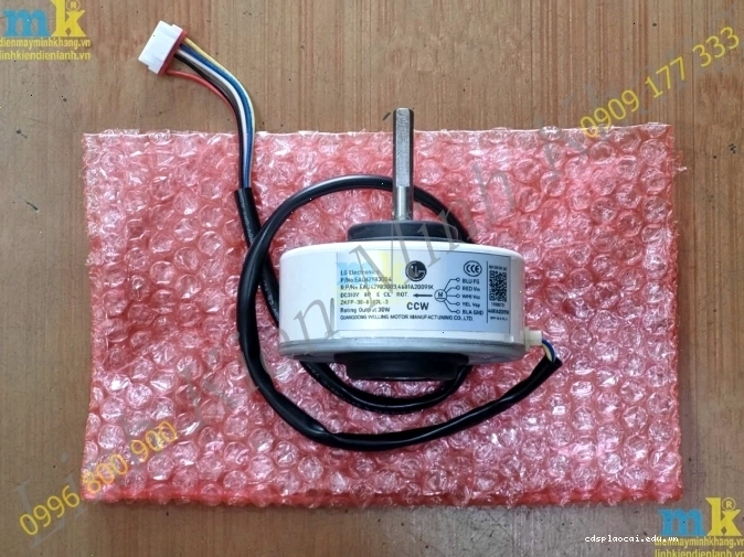 Quạt dàn trong điều hòa LG inverter trục ngắn