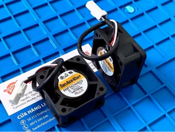 Quạt Sanyo Denki 9WF0424H603 hai chi tiết