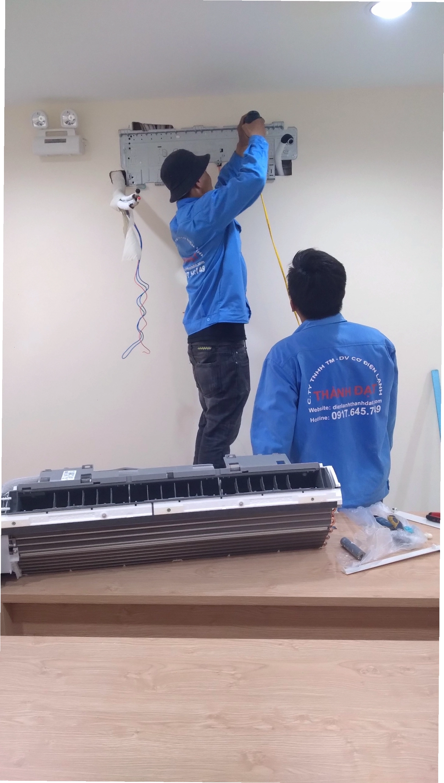 Quy trình chuẩn khi lắp đặt máy lạnh với ống dẫn gas