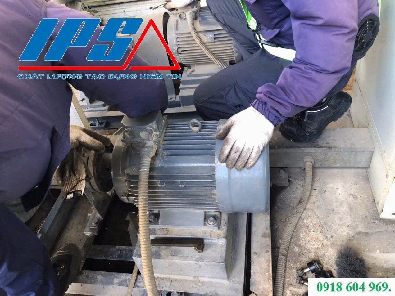 Quy trình kiểm tra tổng thể động cơ điện máy bơm công nghiệp
