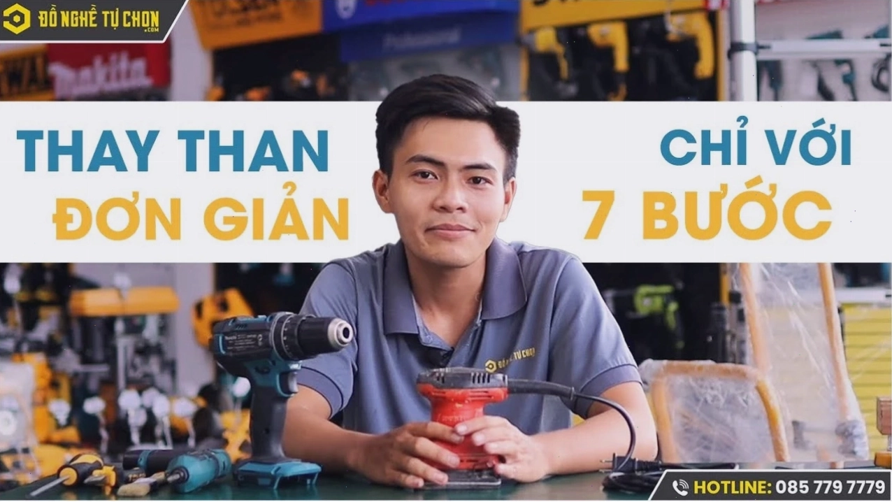 Quy trình thay chổi than motor máy giặt Aqua