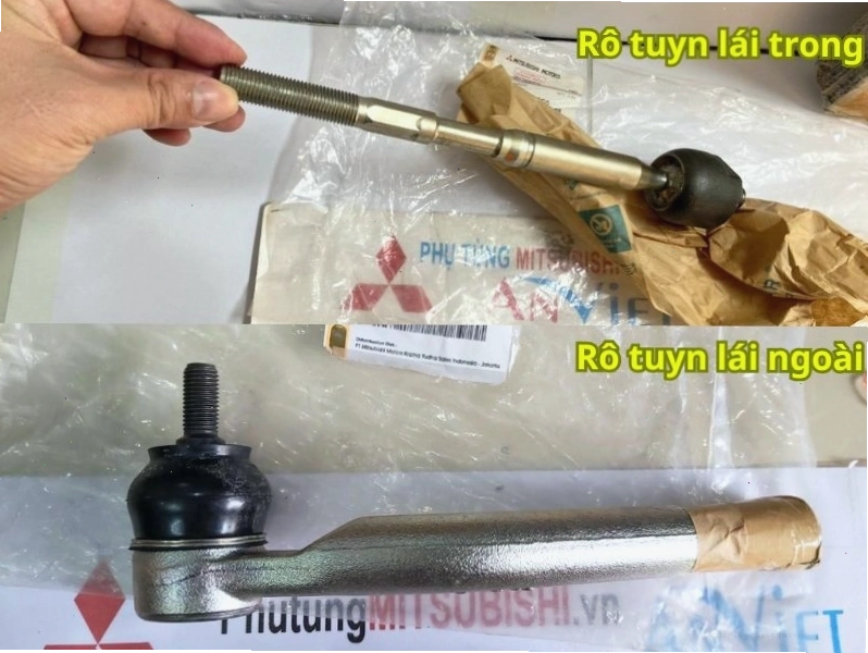 Quy trình thay rotuyn lái Mitsubishi tại gara