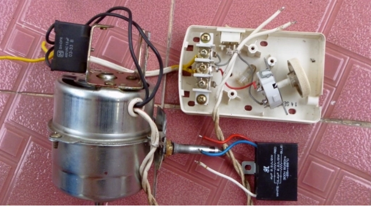 Quy trình thay tụ điện quạt