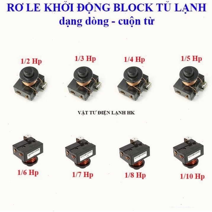 Rơ le khởi động tủ lạnh Sanyo bị lỗi gây tiếng kêu