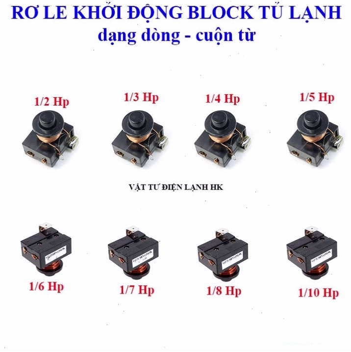 Rơ le khởi động tủ lạnh