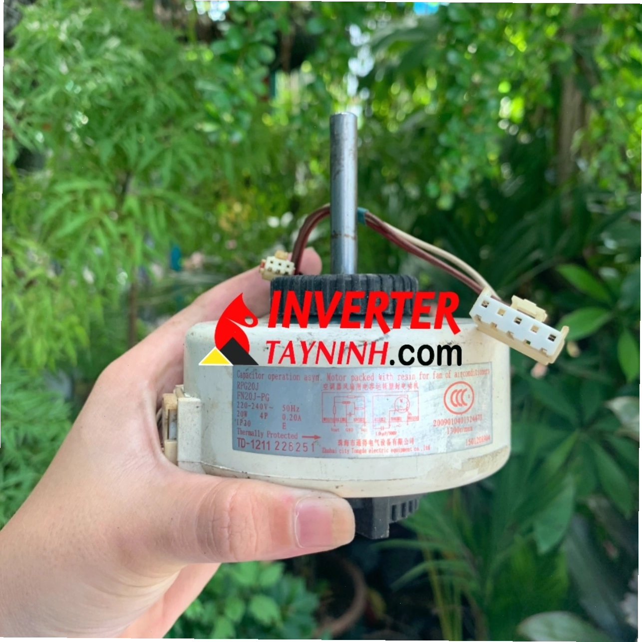 Sơ đồ đấu dây quạt dàn nóng điều hòa