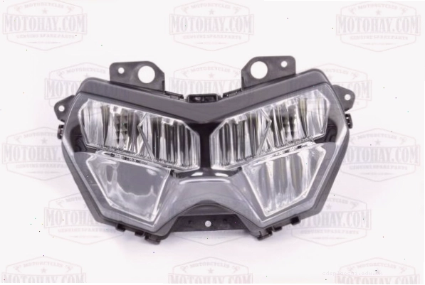 So sánh ánh sáng đèn Halogen và đèn LED trên xe máy Kawasaki