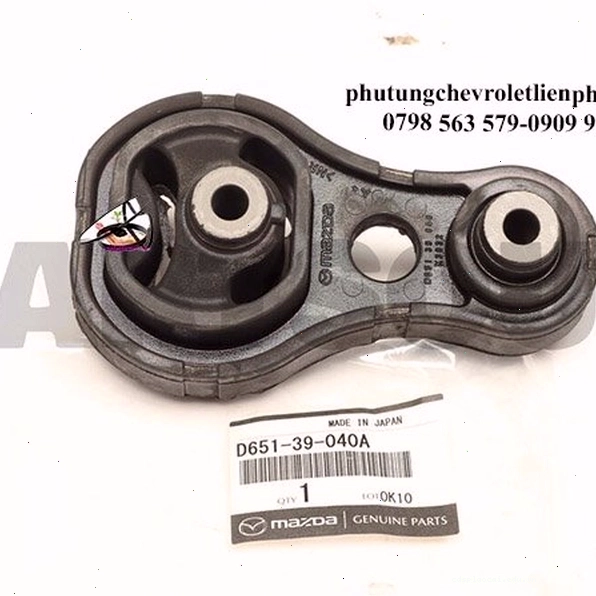 So sánh cao su chân máy Mazda 2 mới và cũ