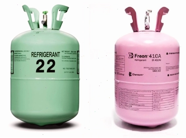 So sánh điểm giống và khác nhau giữa gas R22 và R410A