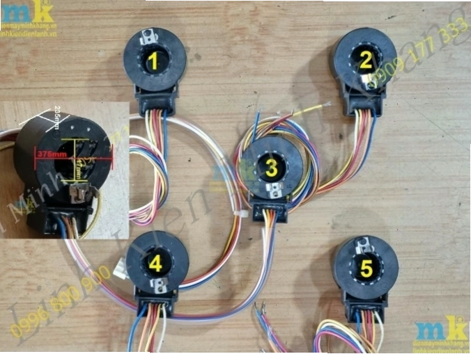 ( SP1355 ) Cuộn Coil Điều Hòa Loại 6 Dây Dùng Chung 5 Dây