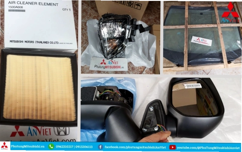Tem nhãn phụ tùng xe Mitsubishi