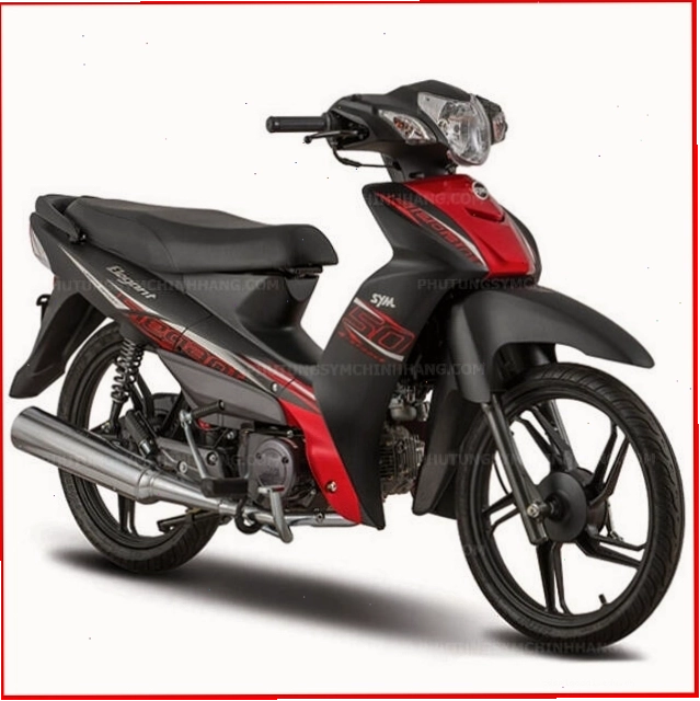 Tem xe Sym Elegant 50cc phong cách thể thao