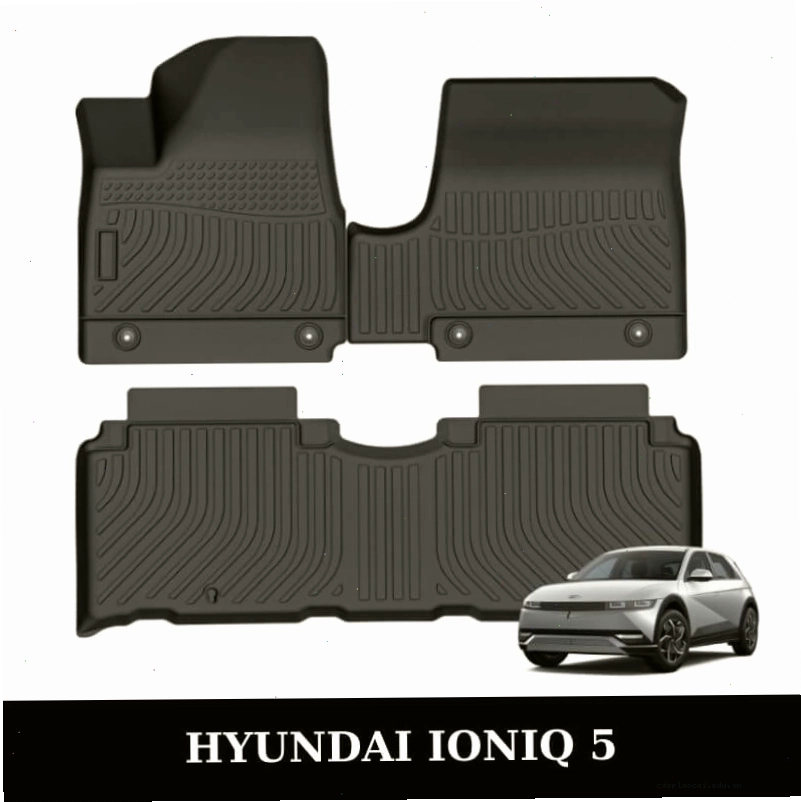 Thảm lót sàn ô tô Hyundai TPE đúc nguyên khối tràn viền