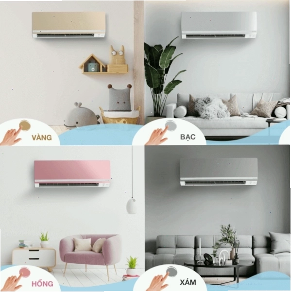Thay mới mặt nạ dàn lạnh Panasonic để đổi màu sắc