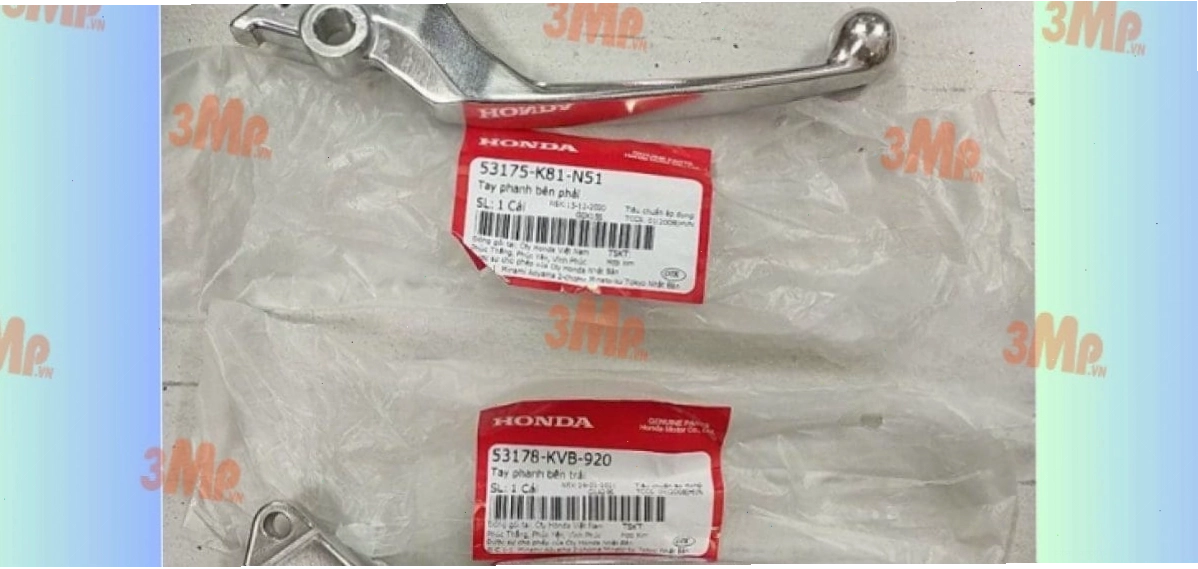 Thay ty ben dầu phanh đĩa xe Vario, tay thắng xe Vision zin Honda chính hãng
