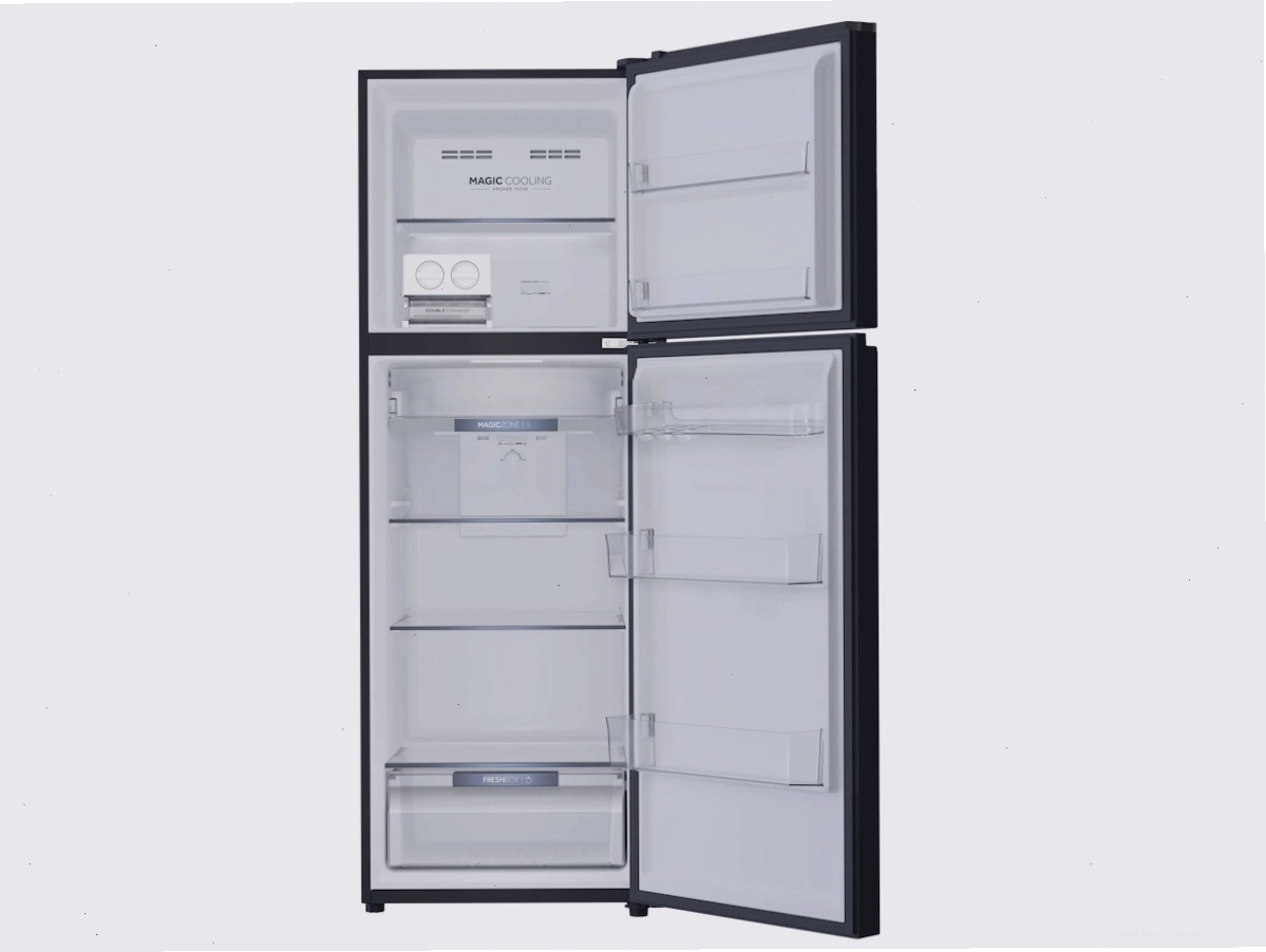 Thiết kế tay nắm cửa của tủ lạnh Aqua