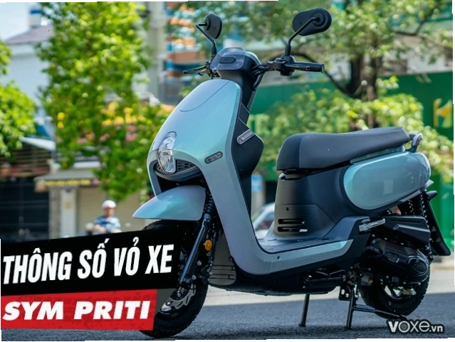 Thông số lốp trước SYM Priti