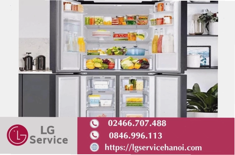 Thực phẩm không được làm lạnh đúng cách do gioăng tủ lạnh LG hỏng