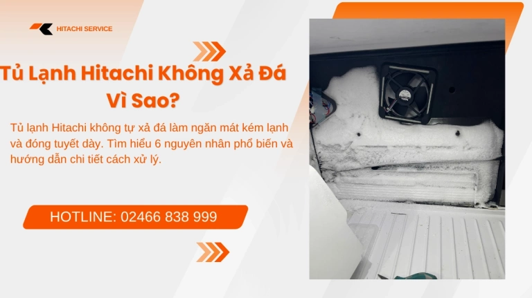 Timer Xả Đá Tủ Lạnh Hitachi: Nguyên Nhân, Dấu Hiệu & Cách Thay Thế Năm 2026