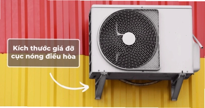 Tổng hợp các loại giá đỡ cục nóng điều hòa