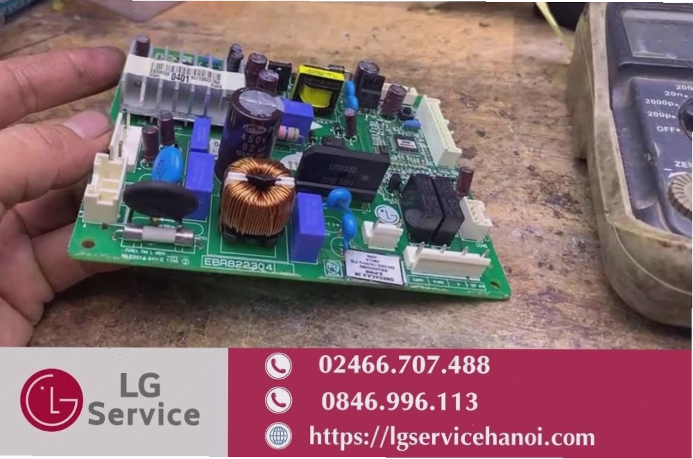 Trung tâm sửa tủ lạnh LG khắc phục sự cố mất nguồn