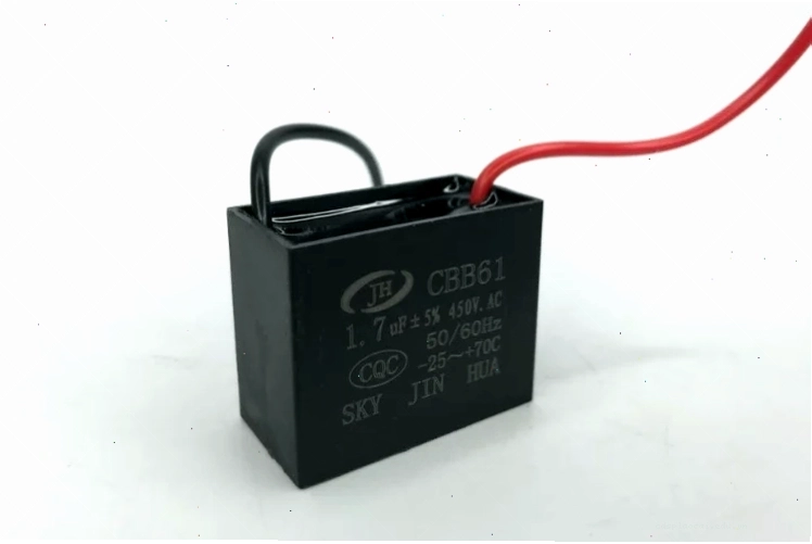 Tụ điện quạt cây có dung lượng 1.7µf