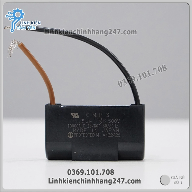 Tụ điện quạt Panasonic F-60MZ2: Hướng dẫn chọn mua và thay thế chi tiết