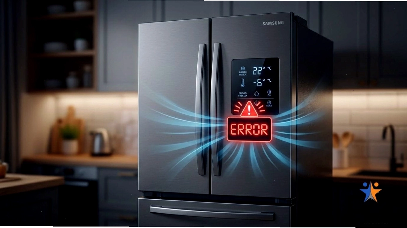 Tủ lạnh Samsung inverter báo lỗi nháy đèn